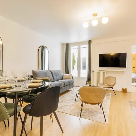 Apartment Superb With Patio 6p2bdr - Operagrands Boulevards Paris
